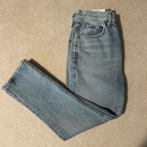 Agolde Riley High Rise Crop Jeans